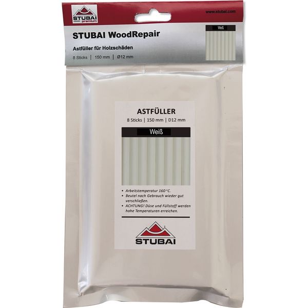 Stubai 252122 Woodrepair Sticks, White