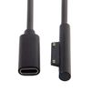 Cablecc DC 15V Type-C USB-C Female to Surface Pro3 Pro4 Pro5 Pro6 Book Pro Cable