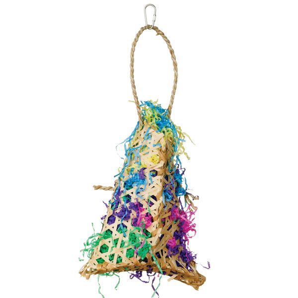 Prevue Hendryx 62604 Calypso Creations Fiesta Handbag Bird Toy, 9 x 6