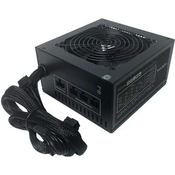 ATX-ES700W Essence 700W ATX Semi-Modular Gaming Power Supply with Auto-The...