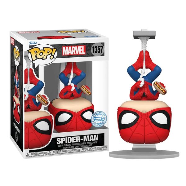 Funko Pop! Marvel: Spider-Man with Hot Dog (Exclusive)