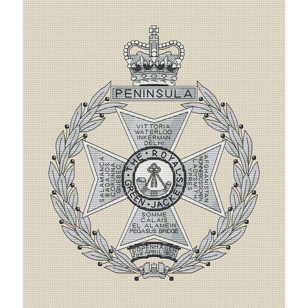 Elite Designs Royal Green Jackets Counted Cross Stitch Kit