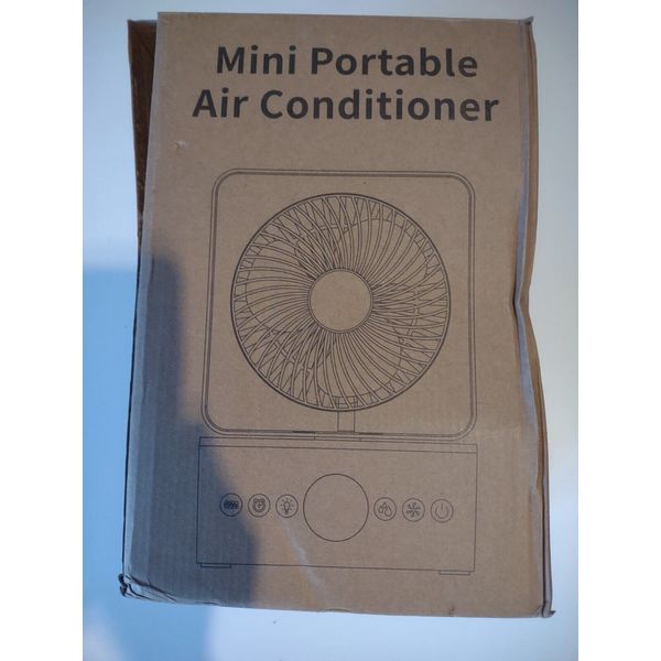 Portable Air Conditioner Personal Space Evaporative Air Cooler Mini AC Dual Fans