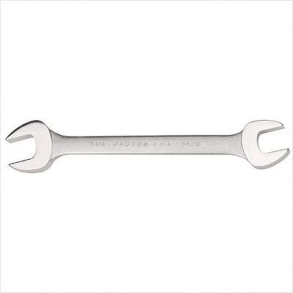 Satin Open-End Wrench 1/2" x 9/16"