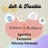 SpinFit Omni Fully Wireless Earbud & Wired Earbud Tips with Premium Silicone Material (Extra Large 1 Pair)
