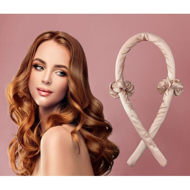 MBW Locken Haarband für Locken und Wellen ohne Hitze Lockenwickler über Nacht Lockenschwamm Locken ohne Hitze Hair Curler mit Haarnadel Hair Styling Tool für langes und mittleres Haar