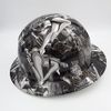 Wet Works Imaging Customized Pyramex Full Brim Biker Babes Hard Hat with Ratcheting Suspension