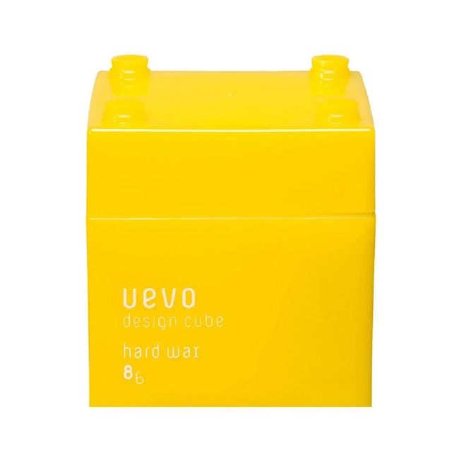 uevo design cube hard wax 80g hair wax
