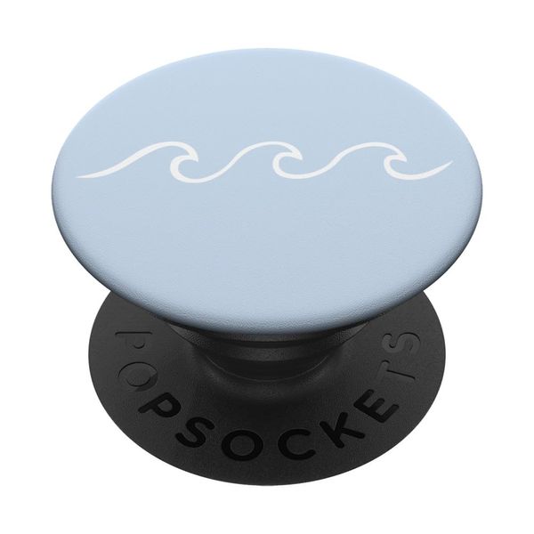 PopSockets Aesthetically pleasing beach Japanese wave minimalist surf PopSockets Swappable PopGrip