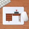 CafePress Love Writing Mousepad Non-Slip Rubber Gaming Mousepad