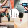 3-Piece Drill Bit Extension Set - 2.4", 4", 6" Long Impact Extensions for Drills and Drivers