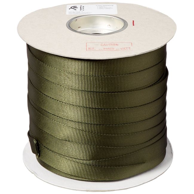 Liberty Mountain Cypher Olive Drab Tube Web (1-Inch x 300-Feet)