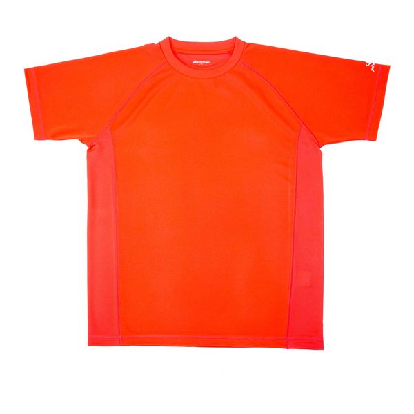 phiten RAKU Smooth Dry Sports Shirt, Short Sleeves With Logo