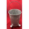 35 Quart Galvanized Steel Mop Bucket 0716BC Dover With 2” Casters