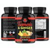 Angry Supplements Natural Turmeric Ginger Maxx, Joint Support Flexibility, 6PK