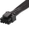 J&D EPS 8 Pin Power Extension Cable 30 cm Pack of 2