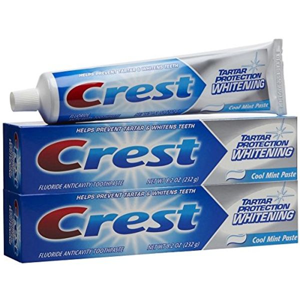 Crest Whitening Toothpaste, Cool Mint - 8.2 oz - 2 pk