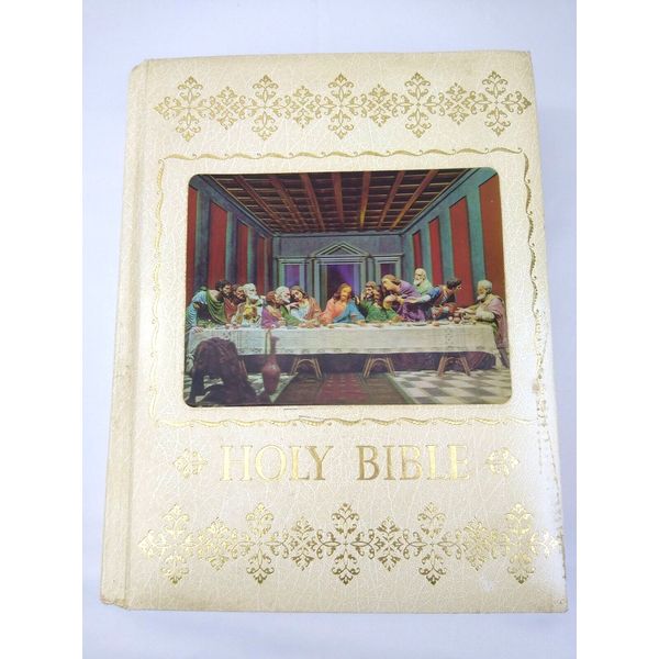 Holy Bible Home Health Education Illustrated New American Edition 3D Cover 1971