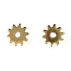 AJ Tack Spur Rowels Black 1 1/4" x 5 pt