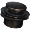 Jaclo 535-ORB Two Hole Toe Control Drain Strainer, Oil Rubbed Bronze