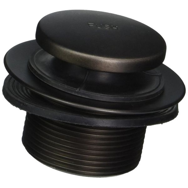 Jaclo 535-ORB Two Hole Toe Control Drain Strainer, Oil Rubbed Bronze