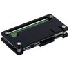 GeeekPi for Zero 2 W Case - 7 in 1 Basic Starter Kit with Acrylic Raspberry Pi Zero Case, 20Pin GPIO Header, OTG Cable, Switch Cable, HDMI Adapter, Heatsink and Screwdriver (Black)