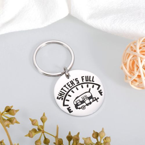RV Camping Accessories Keychain for Tent RV Campers Owner Pop up Camper Motorhome Accessories Gifts for Travel Tailers Camper Lovers Christmas Vacation Gifts for Women Men Stocking Stuffers for Camper