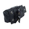 ROCOTACTICAL Tactical Radio Pouch, 1000D Nylon Tactical Molle Radio Pouch Holster Compatible with 5.11 Bags/Packs (Black)