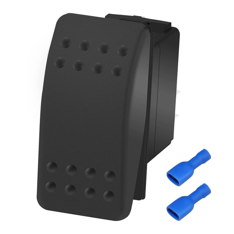 DaierTek Marine Rocker Switch 12V Waterproof Toggle Switch 12 Volt 20A ...