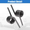 X AUTOHAUX Car Trailer Ramp Spring Trailer Coil Spring Left and Right Side Replacement 1 Pair