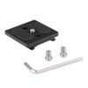 CAMVATE Compatible Quick Release Plate Slide Mount for DSLR Camera Cage