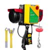 Electric Hoist 880lbs Crane Winch with Wireless Remote Control 850W 110V