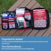 Premium First Aid Kit with Labelled Compartments, Molle System Trauma Kits fo...