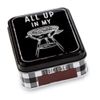 Mud Pie Home Kitchen Decor Circa BBQ Grill Tin Matchbox Sets 42600526 (Grill)