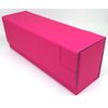 docsmagic.de Premium Magnetic Tray Long Box Pink Medium - Card Deck Storage
