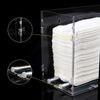 Evron Paper Towel Dispenser Countertop & Wall Mount Clear One-Hand Pull C Fol...