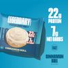 22 Gram High Protein Sweet Roll+ Bars Premium Boosted - Low Carb Meal Replace...