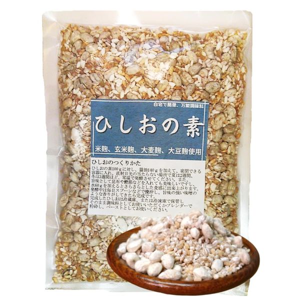 Yamaguchi Koji Store Hishio no Moto (Hishio Koji) [Brown Rice Koji Plus Increases Nutritional Value and Deliciousness] [Established in 1987] Domestic Additive-Free Handmade Soy Easy Intestinal