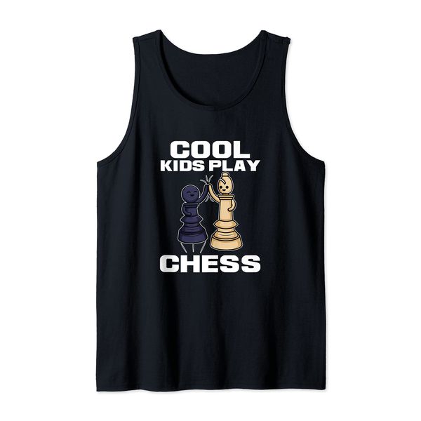 Cool Kids Play Chess Funny Chess Player Tank Top