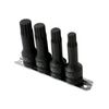 Laser 4392 Spline Bit Set - 4pc