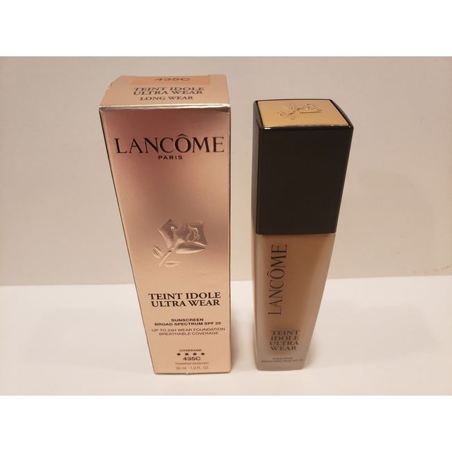 Lancome Teint Idole Ultra Wear Long Wear Foundation BS SPF 25 #435C 1 Fl Oz