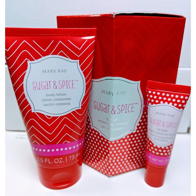 MARY KAY GIFT SET SUGAR AND SPICE