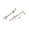 Sourcingmap M2x25mm Hex Socket Head Knurled Cap Screws Bolts Nuts Set 50Pcs