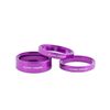 Cane Creek Interlok Spacer Kit, 1-1/8", Purple, Set