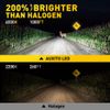 AUXITO H1 LED Headlight Bulb Conversion Kit High Low Beam Lamp 6500K Super White