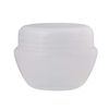diystyle 20 Pack Cream Empty Case Pot For Cosmetics, if changing Empty Container Travel Supplies White