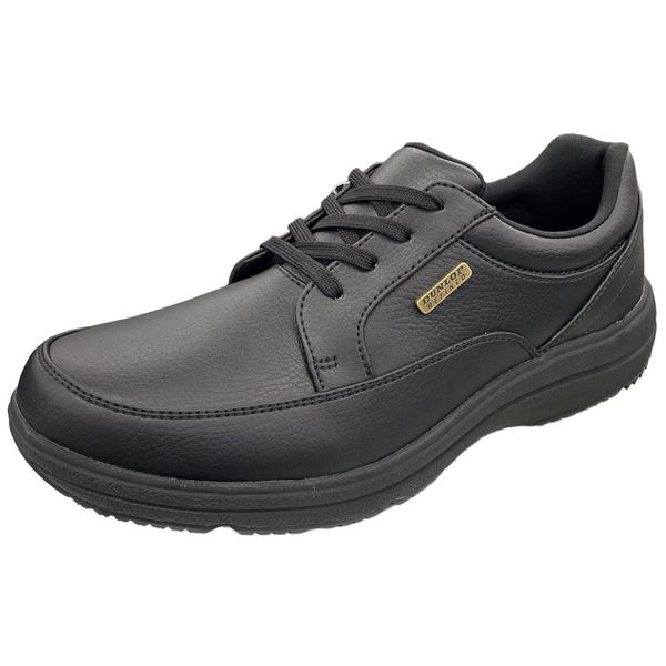 Dunlop Refind DC1007 Men's Wide 4E Walking Shoes, Anti-Slip, Men's Shoes, Black