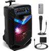 Pyle 400W Rechargeable Outdoor Bluetooth Speaker Portable PA System