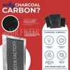 Compatible With Holmes HAP726-U HAP9726-U Charcoal Carbon Pad Filters (4-Pack)