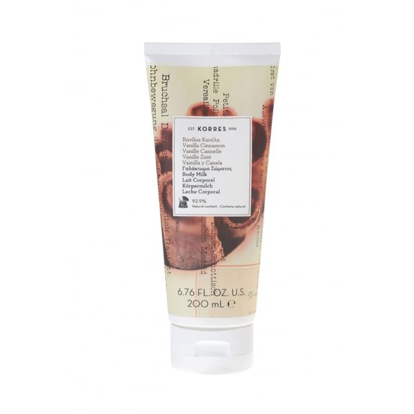 KORRES Vanilla Cinnamon Body Smoothing Milk